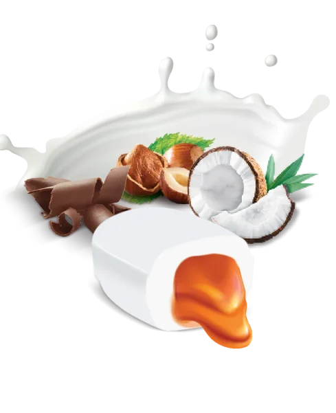 Cream filled Caramel